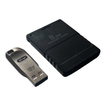 Kit Pendrive OPL 128GB + Memory Card 8MB + de 60 jogos!